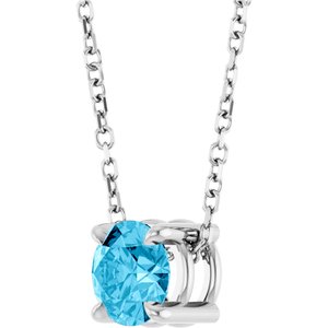 Solitaire Slide Necklace or Pendant