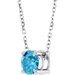 Solitaire Slide Necklace or Pendant