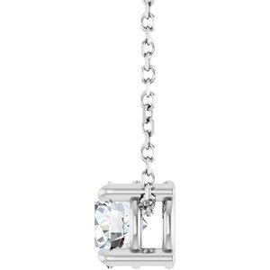 Solitaire Slide Necklace or Pendant