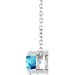 Solitaire Slide Necklace or Pendant