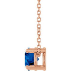 Solitaire Slide Necklace or Pendant