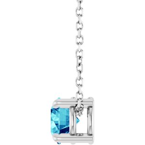 Solitaire Slide Necklace or Pendant