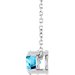Solitaire Slide Necklace or Pendant