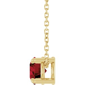 Solitaire Slide Necklace or Pendant