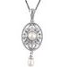 Pearl Granulated Filigree Necklace