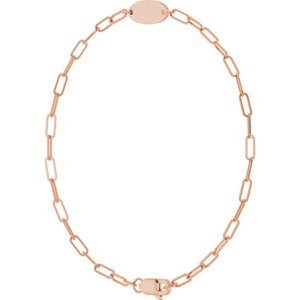 Engravable Oval Bracelet