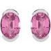 Half-Bezel Solitaire Stud Earrings
