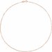 1 mm Beaded Curb Chain