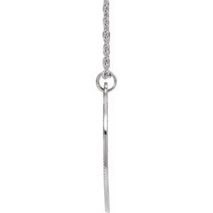Engravable Necklace or Pendant