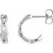 Nature Hoop Earrings