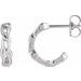Nature Hoop Earrings