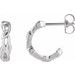 Nature Hoop Earrings