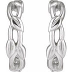 Nature Hoop Earrings