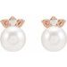 Floral Pearl Earrings