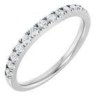 Accented Engagement Ring or Band