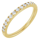 Accented Engagement Ring or Band