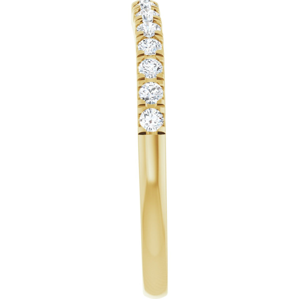 Accented Engagement Ring or Band
