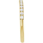 Accented Engagement Ring or Band