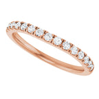 Accented Engagement Ring or Band