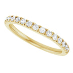 Accented Engagement Ring or Band