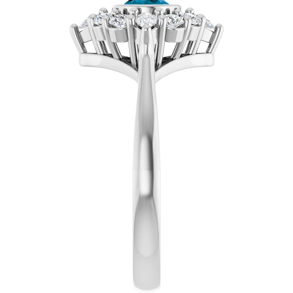 Halo-Style Ring