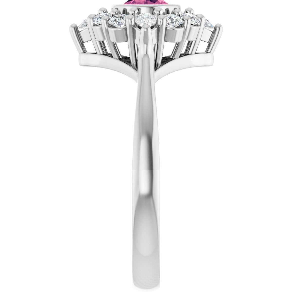 Halo-Style Ring