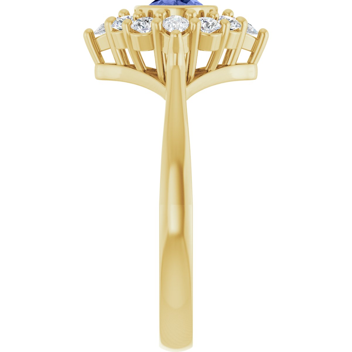 Halo-Style Ring