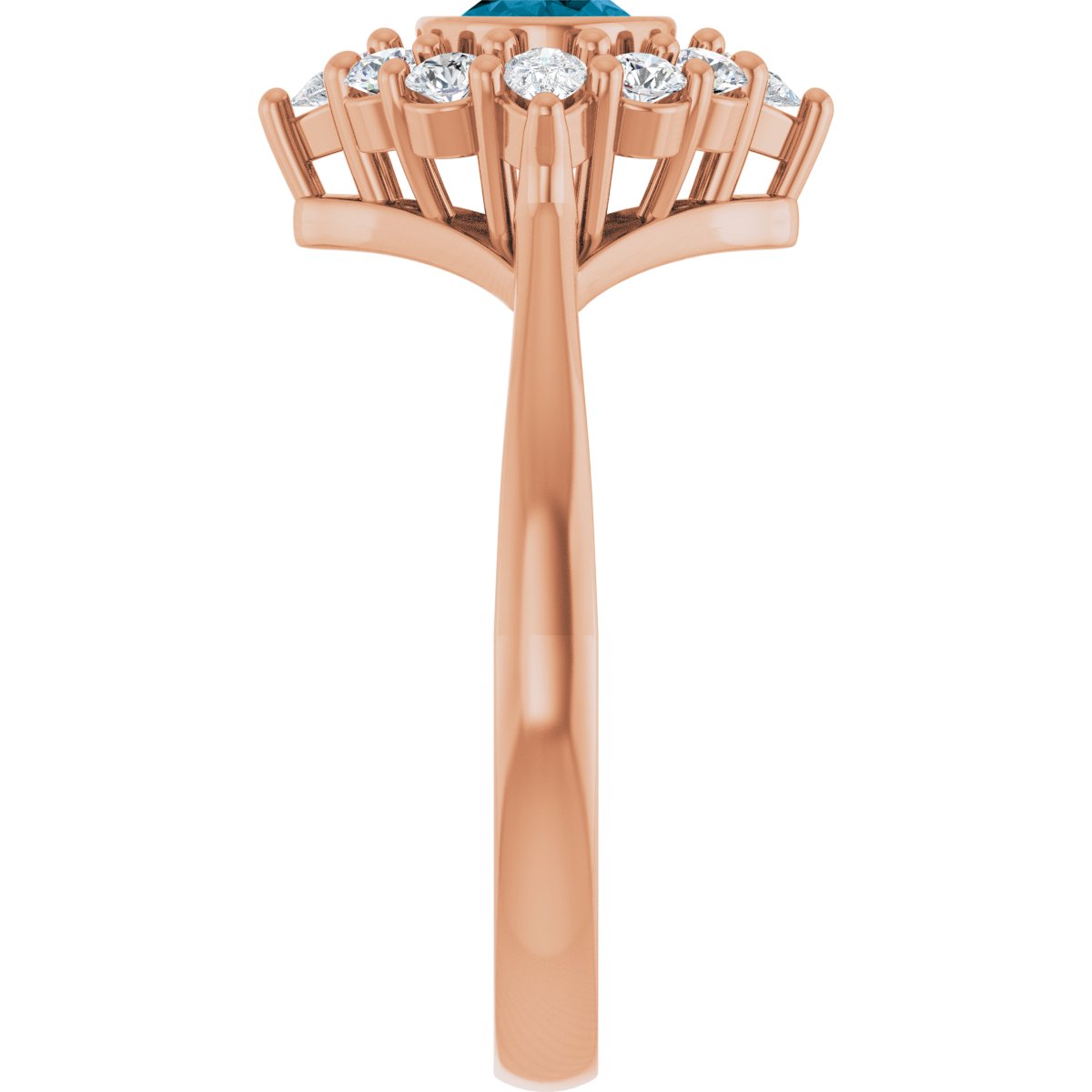 Halo-Style Ring