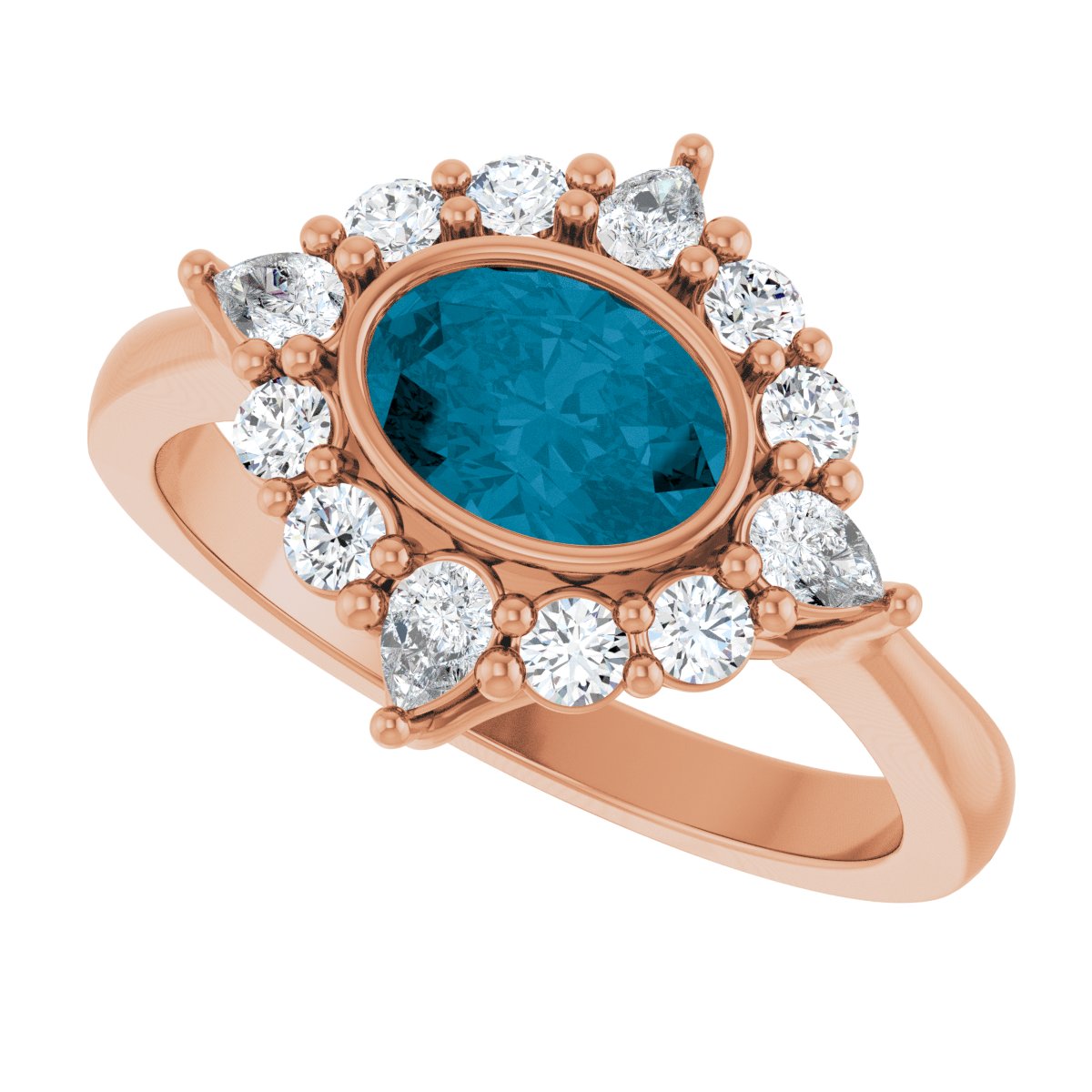 Halo-Style Ring