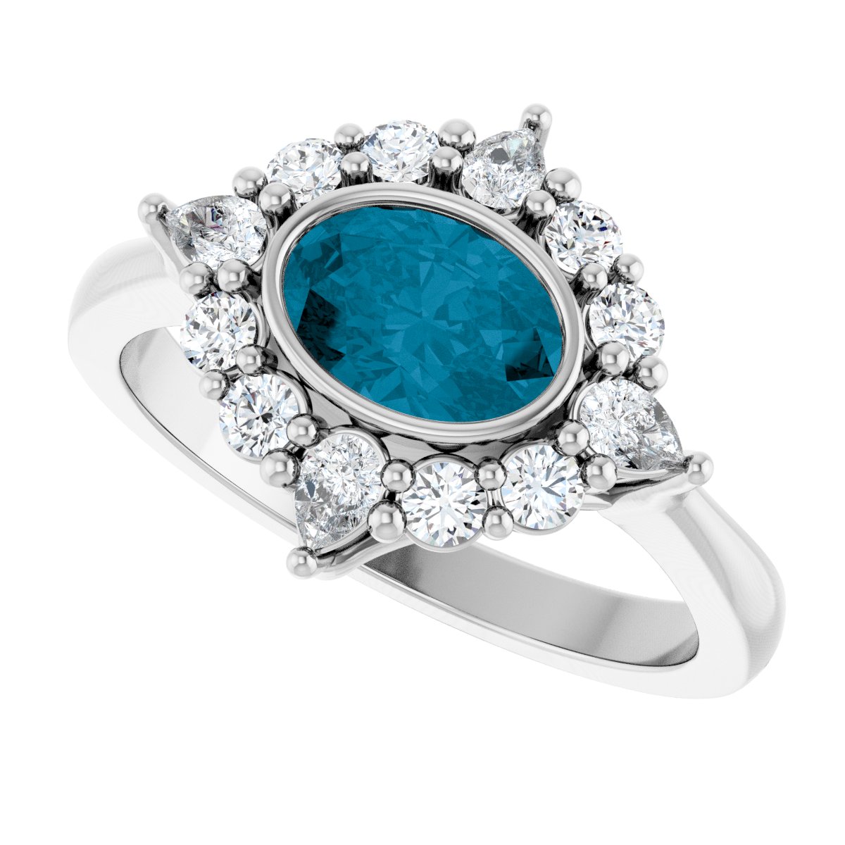 Halo-Style Ring