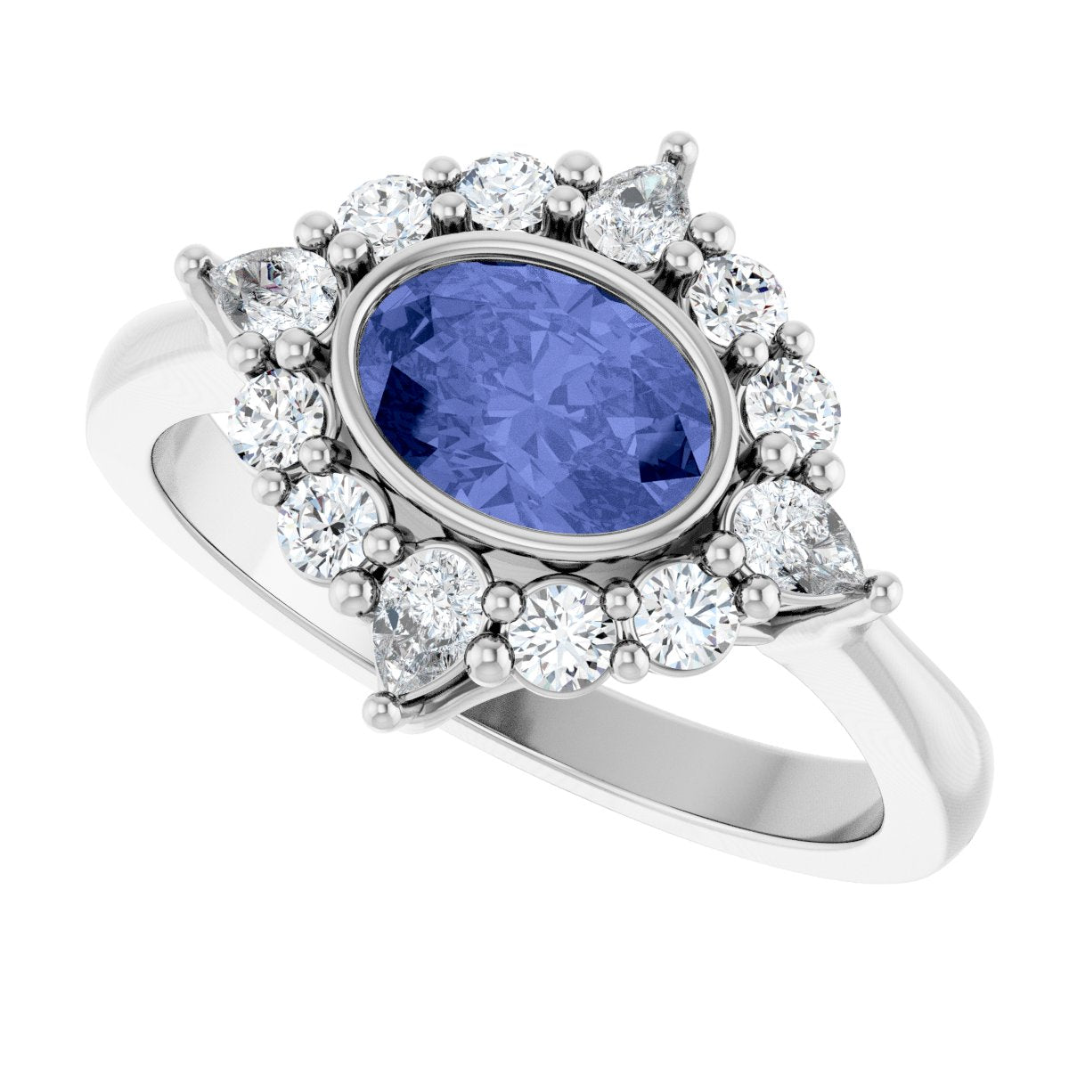 Halo-Style Ring