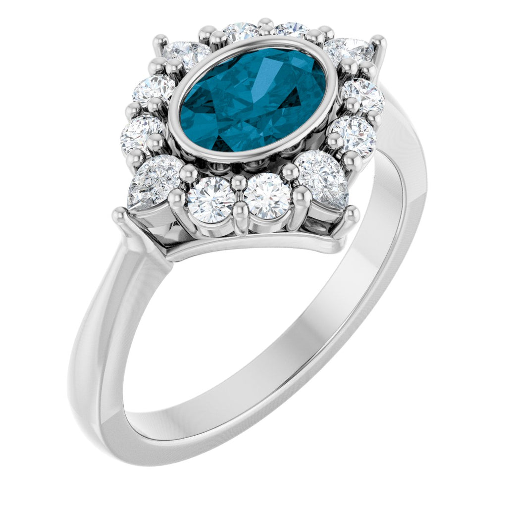 Halo-Style Ring
