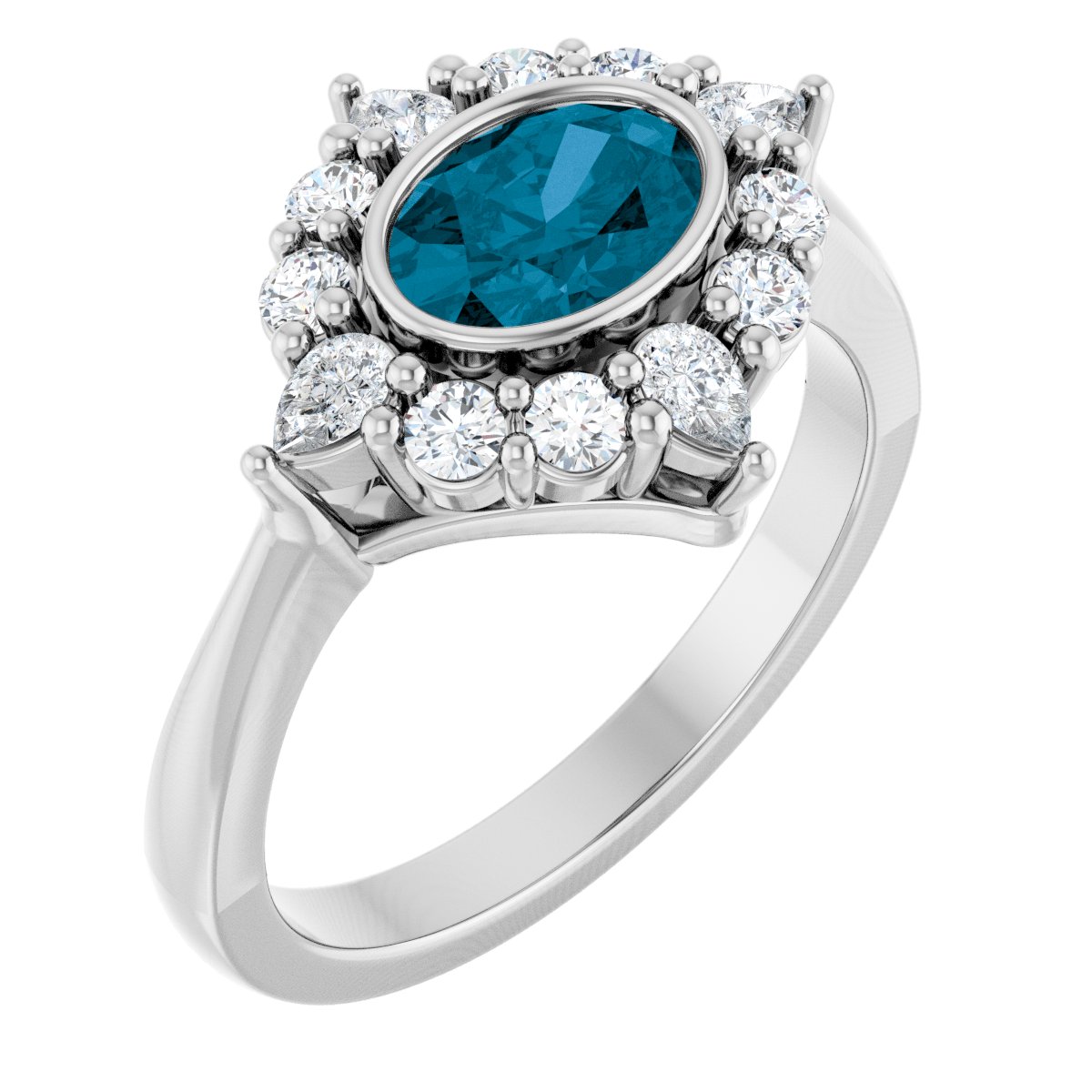 Halo-Style Ring