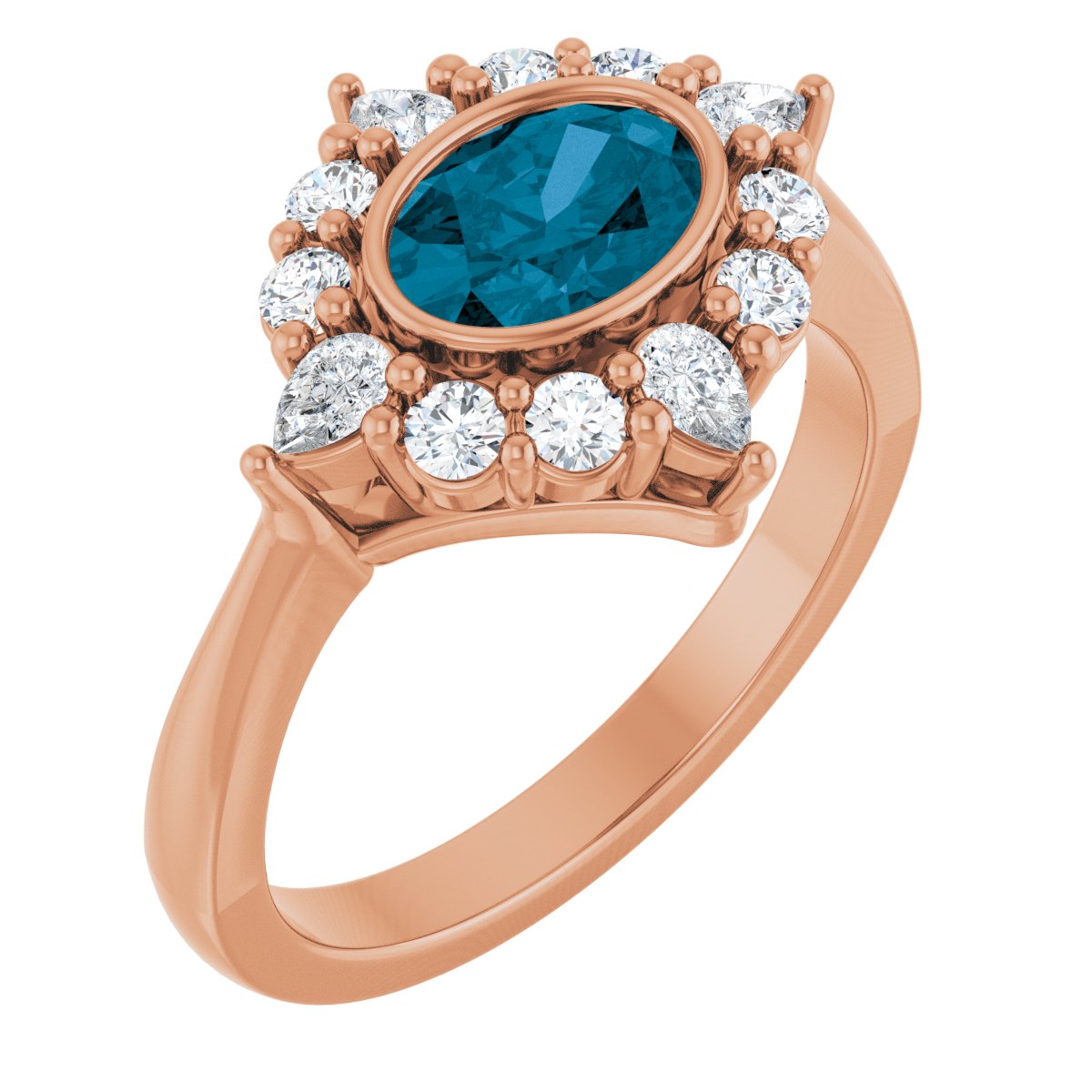 Halo-Style Ring