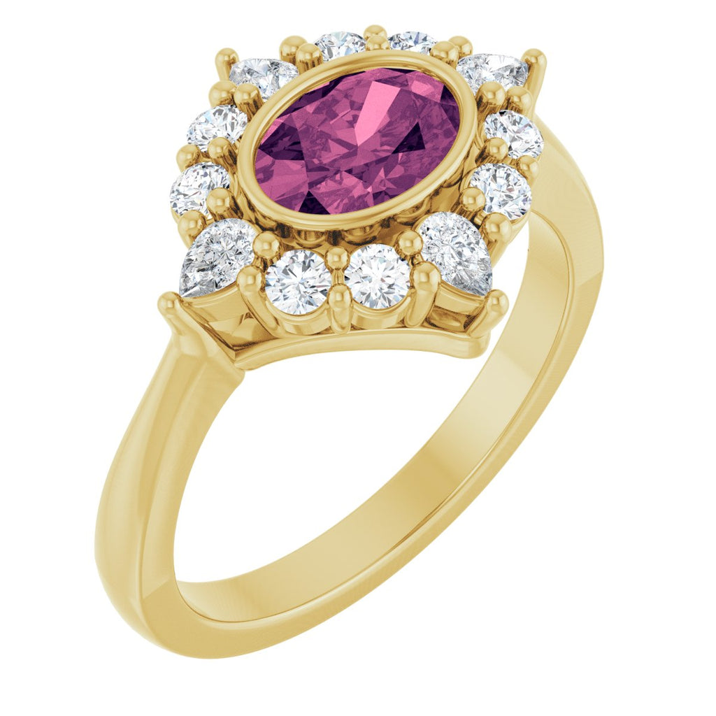 Halo-Style Ring