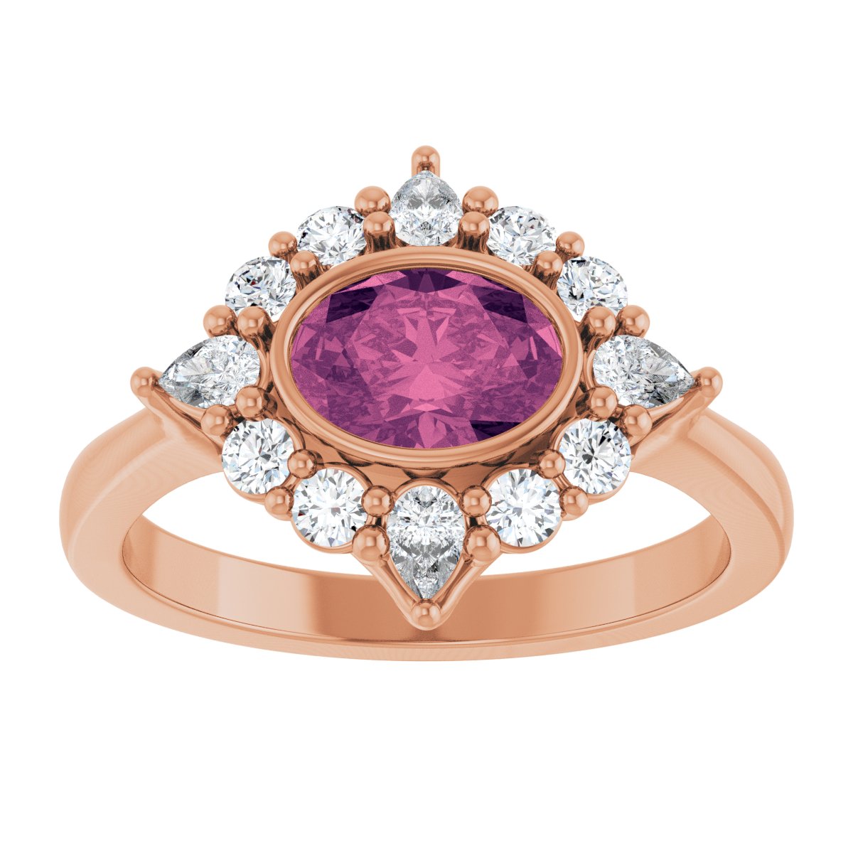 Halo-Style Ring