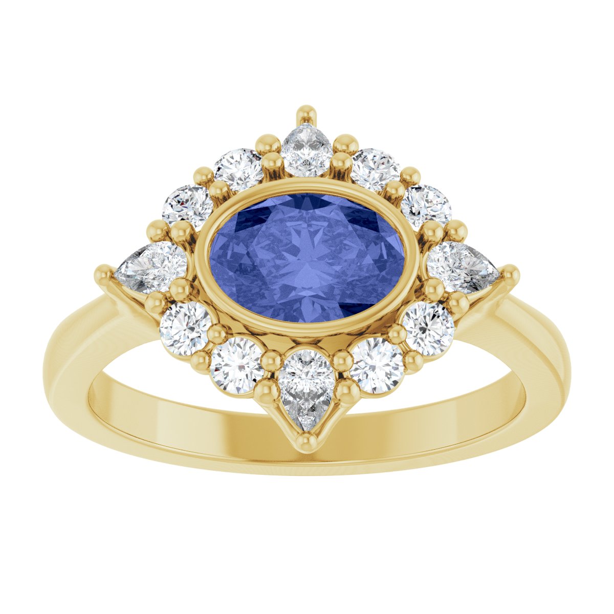 Halo-Style Ring