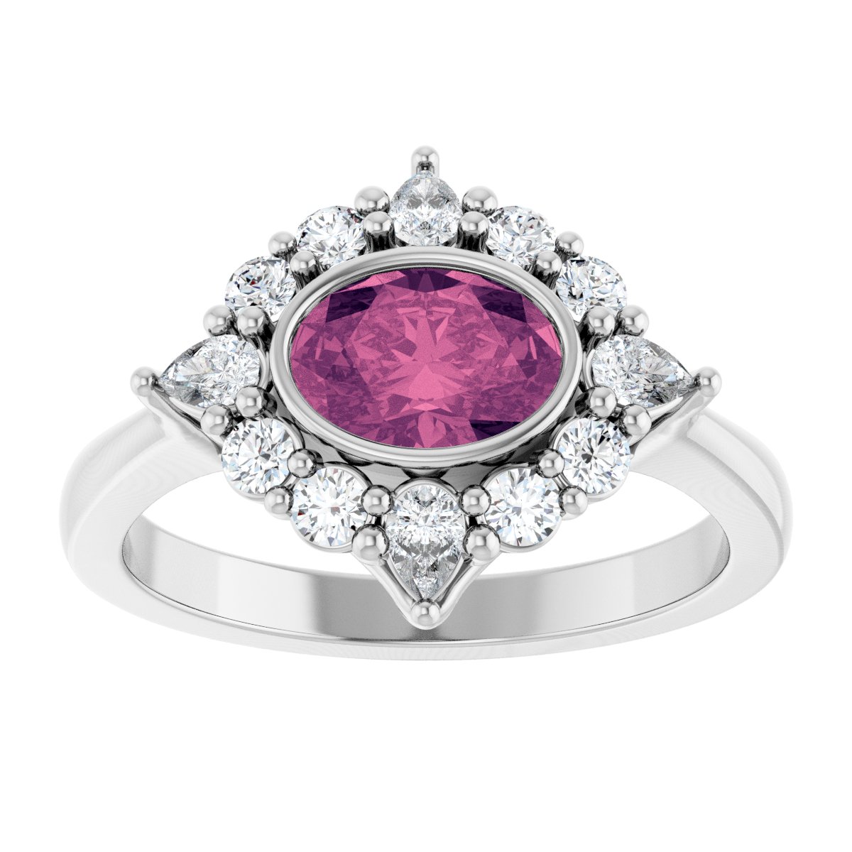 Halo-Style Ring