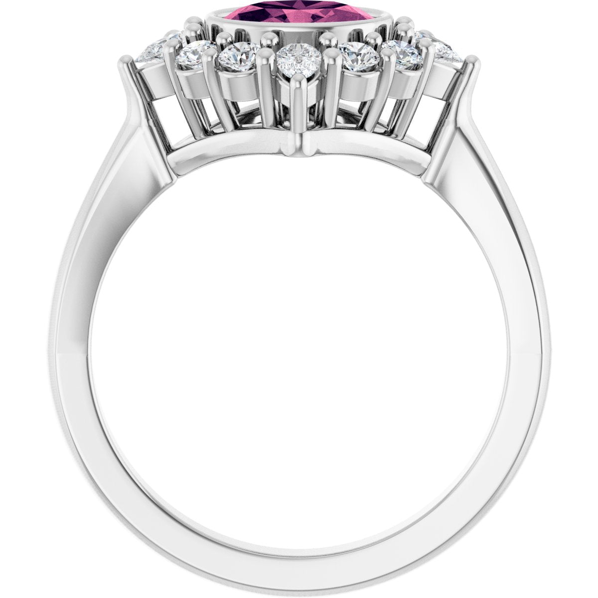 Halo-Style Ring
