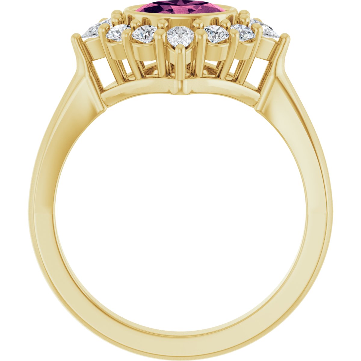 Halo-Style Ring