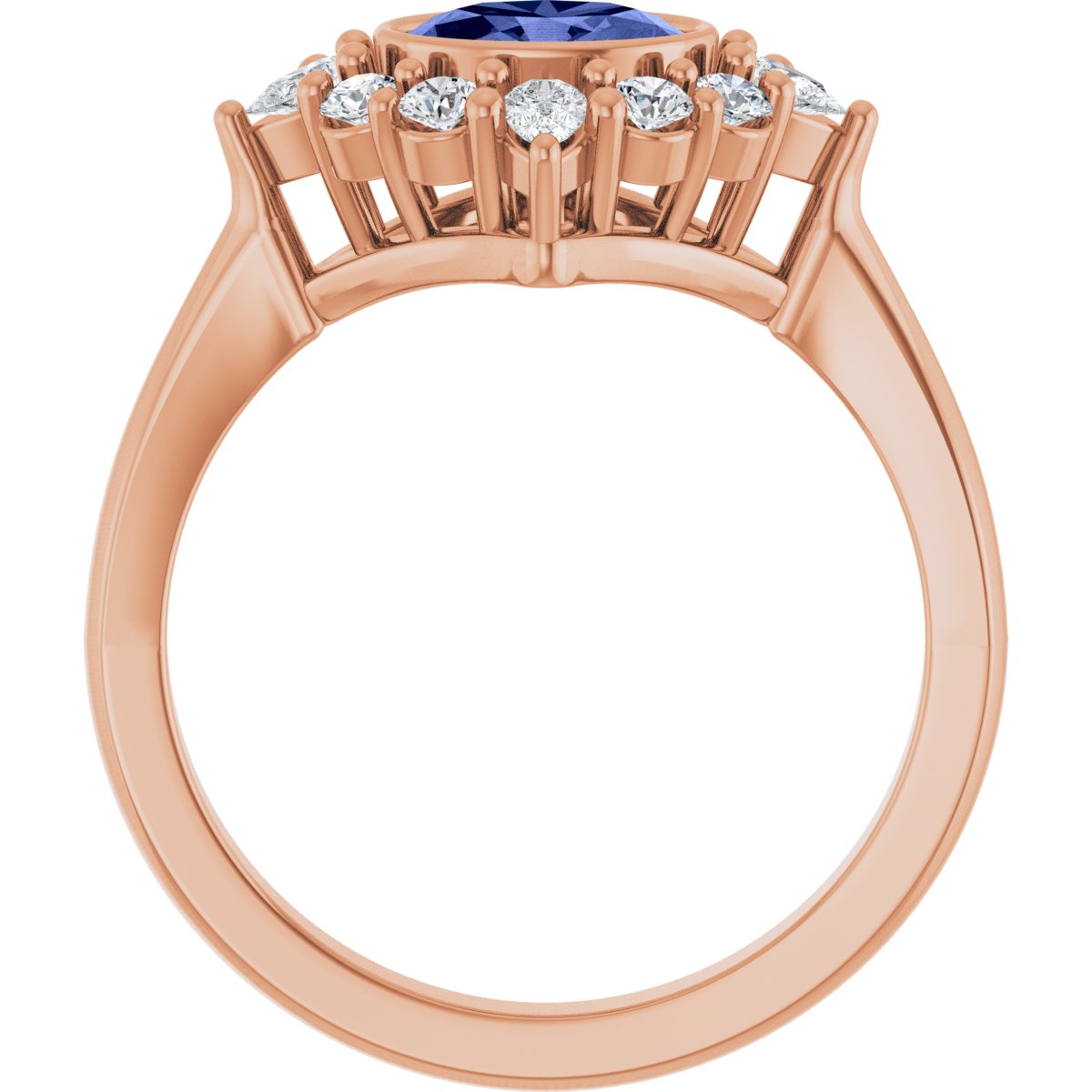 Halo-Style Ring