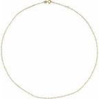 2 mm Enamel Bead Adjustable Chain