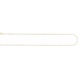 2 mm Enamel Bead Adjustable Chain