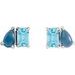 Two-Stone Stud Earring
