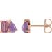 Two-Stone Stud Earring