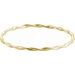 Twisted Bangle Bracelet