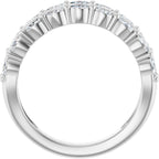 Double Row Anniversary Band