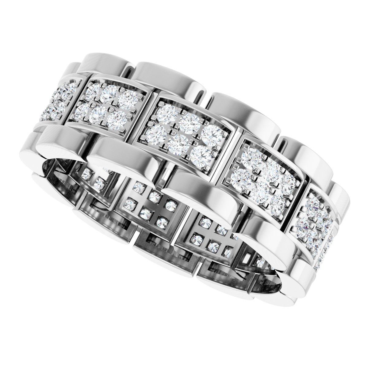 Accented Watch Link Band