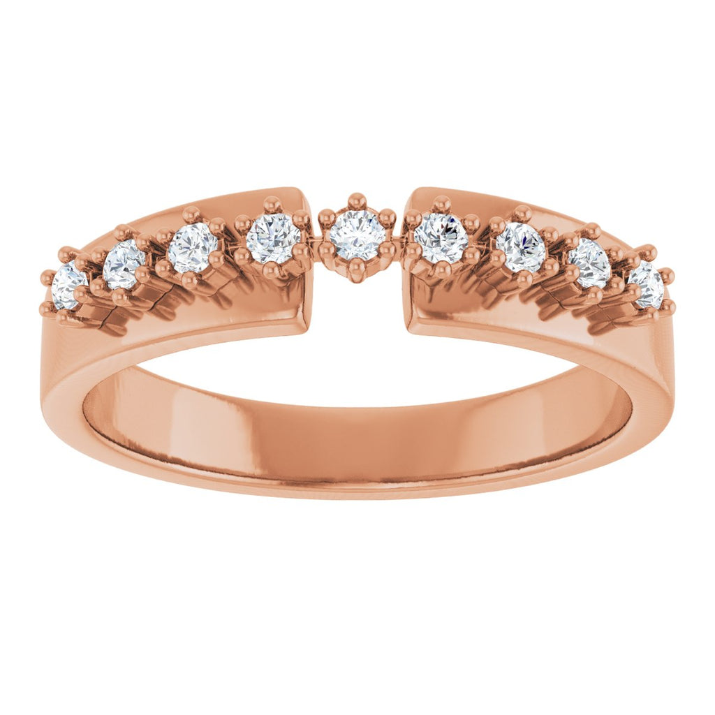 Nine-Stone Anniversary Band