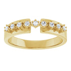Nine-Stone Anniversary Band